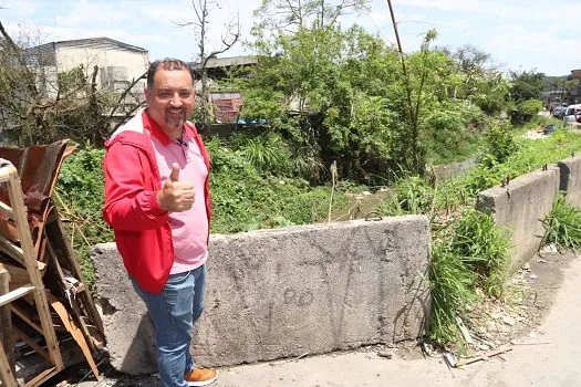 Mauá anuncia construção de muro de arrimo entre Parque Bandeirantes e Jardim Maringá