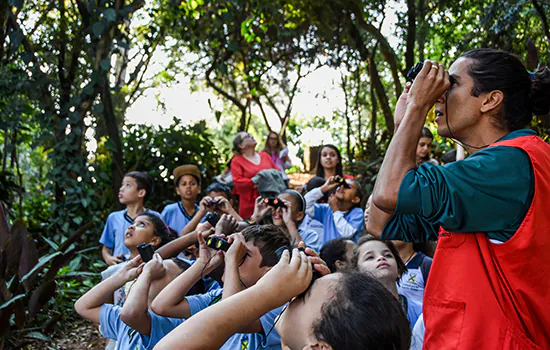 Programação de junho do Parque Escola tem observação de aves