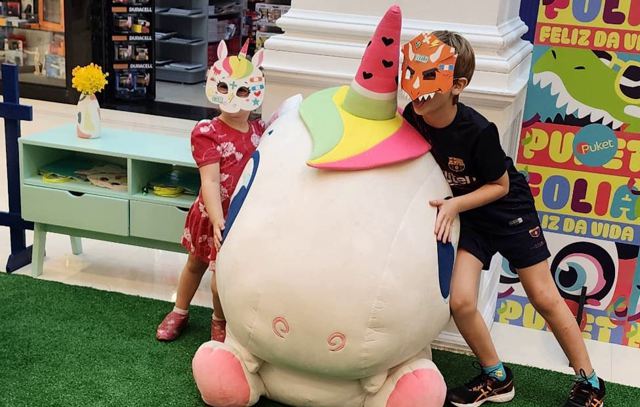 Oficina Infantil de Carnaval no Shopping Pátio Higienópolis