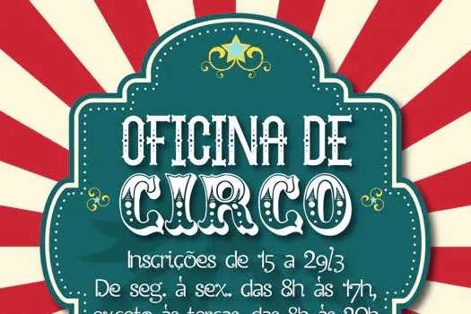 Cultura de Ribeirão Pires abre inscrições para a Oficina de Circo