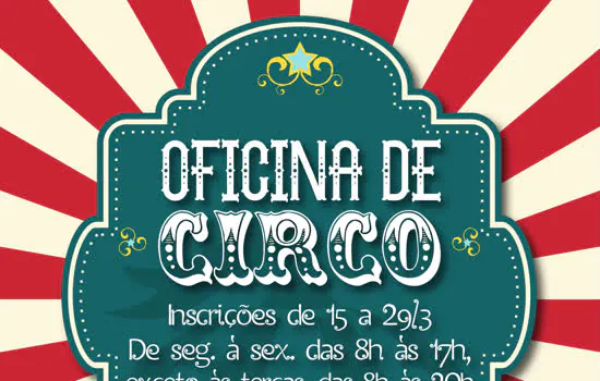 Cultura de Ribeirão Pires abre inscrições para a Oficina de Circo