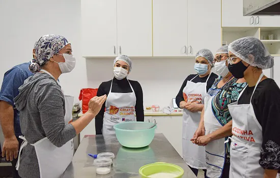 Setembro Amarelo garante a servidores de Diadema participação em oficina culinária