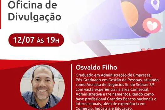 ACISA e SEBRAE promovem Oficina de Divulgação