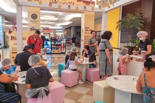 Bourbon Shopping São Paulo realiza oficinas de Páscoa com chocolates e doces