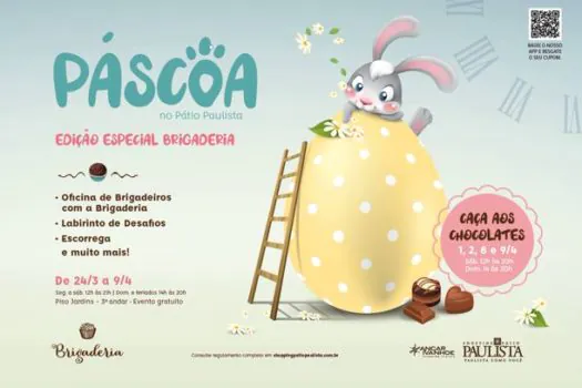 Shopping Pátio Paulista oferece oficina de Páscoa infantil