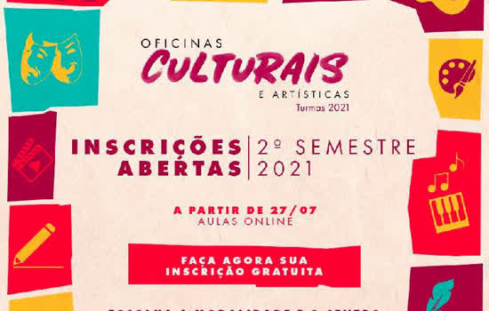 Diadema abre inscrições para oficinas culturais; saiba como participar