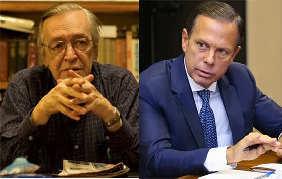 Olavo de Carvalho rebate Doria e diz que governador deveria ‘estudar história’