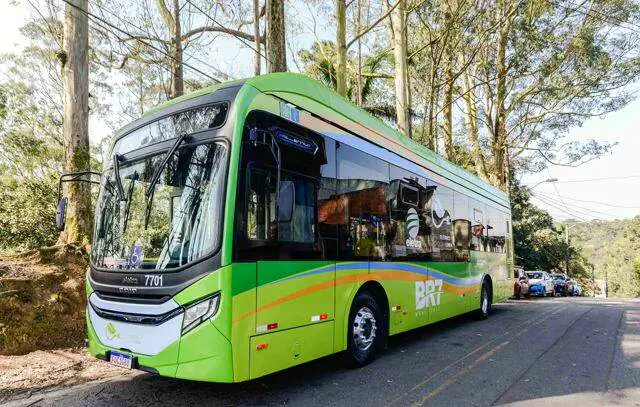 São Bernardo inicia oficialmente operação de ônibus 100% elétricos