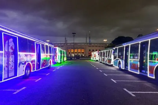 Passeio de ônibus iluminado ao Ibirapuera prossegue até domingo (18)