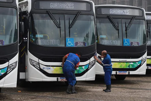 Santo André adquire 12 novos ônibus e moderniza frota