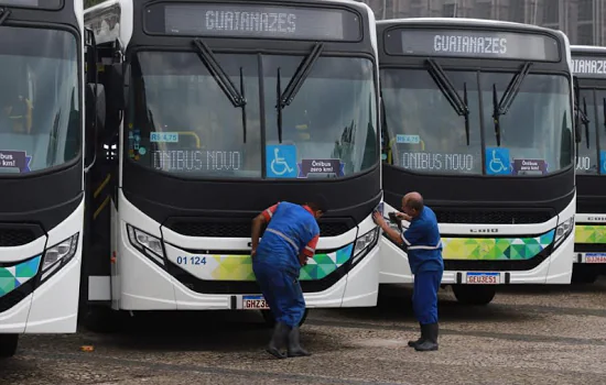 Santo André adquire 12 novos ônibus e moderniza frota