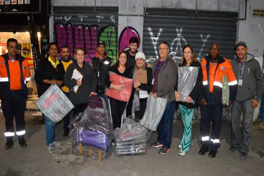 Ação ‘Calor Humano’ atua em prol dos moradores de rua de Mauá