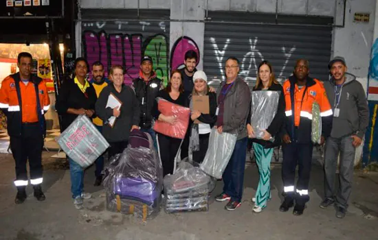 Ação ‘Calor Humano’ atua em prol dos moradores de rua de Mauá