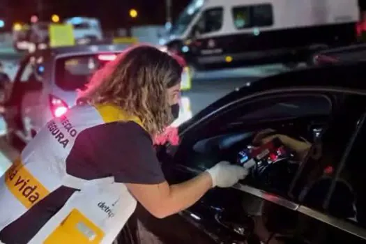 Detran-SP autua cinco motoristas durante Operação Direção Segura Integrada em São Bernardo