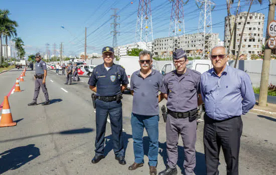 São Caetano realiza 1ª Operação Integrada das Forças de Segurança