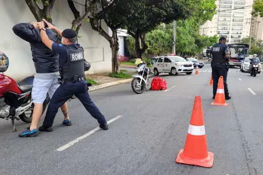 Operação Integrada São Caetano Mais Segura aborda 212 pessoas em três dias