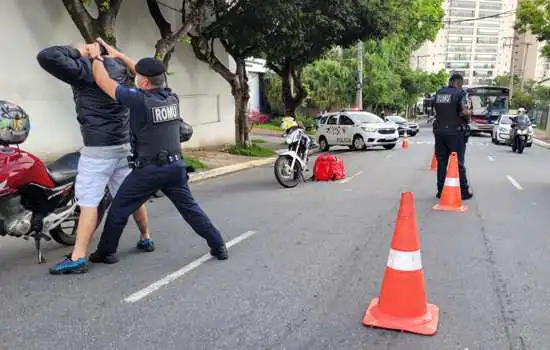 Operação Integrada São Caetano Mais Segura aborda 212 pessoas em três dias