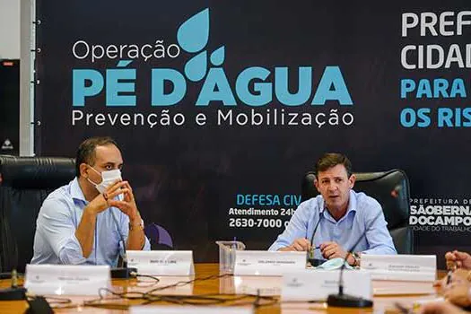 Prefeitura de São Bernardo inicia mais uma edição da Operação Pé D’Água