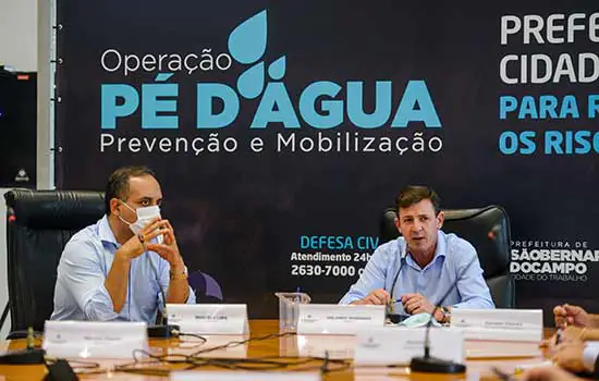 Prefeitura de São Bernardo inicia mais uma edição da Operação Pé D’Água