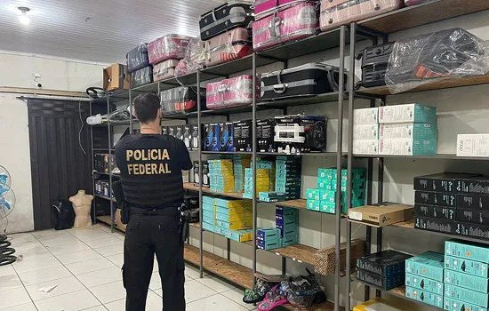 PF faz operação contra venda ilegal de produtos na internet em SP