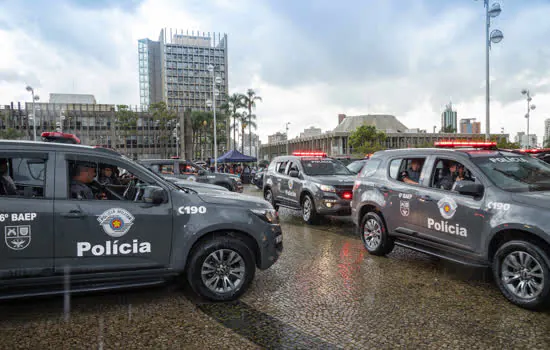 Operação Integrada de Segurança coloca 200 policiais nas ruas de Santo André