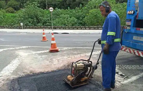 Operação Tapa-Buraco de Ribeirão Pires atuou em 200 trechos em janeiro