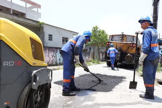 Ribeirão Pires dá sequência à manutenção de vias