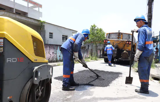 Ribeirão Pires dá sequência à manutenção de vias