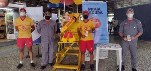 EMTU realiza Operação Praia Segura da temporada de verão no Terminal Jabaquara