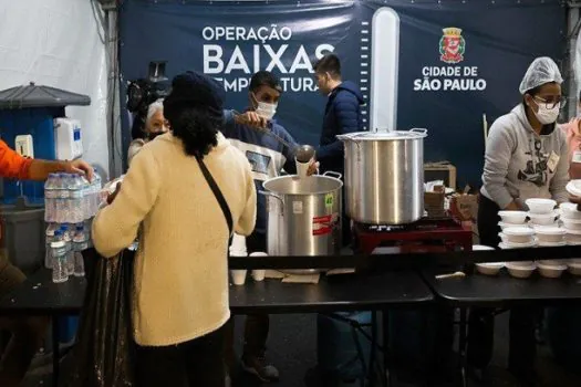 Operação Baixas Temperaturas: Mais de 150 mil atendimentos realizados na primeira semana