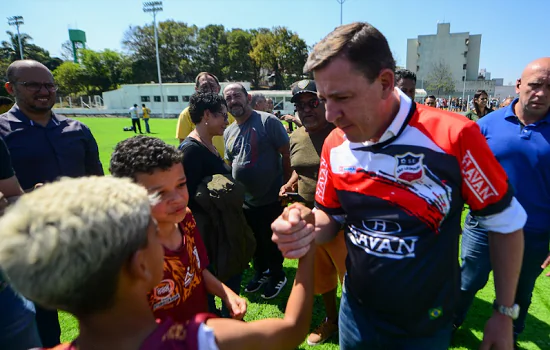 Prefeito Orlando Morando entrega Complexo de Esportes no Jordanópolis