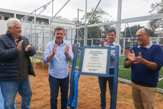 Prefeito Orlando Morando entrega Praça-Parque no Jardim Senhor do Bonfim