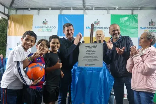 Prefeito Orlando Morando inaugura Praça-Parque na Vila Tosi