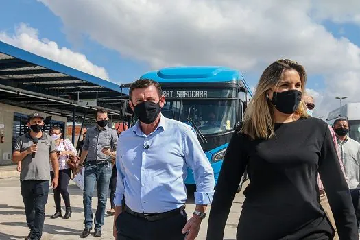 Em visita a Sorocaba, prefeito Orlando Morando conhece tecnologia do futuro BRT ABC