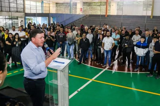 Em São Bernardo, EMEB Celso Daniel recebe obras de ampliação