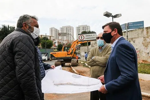 Orlando Morando dá início às obras de duplicação da Avenida Newton Monteiro de Andrade