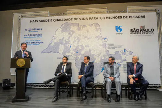 Prefeito Orlando Morando conquista investimento de R$ 1,7 bilhão da Sabesp