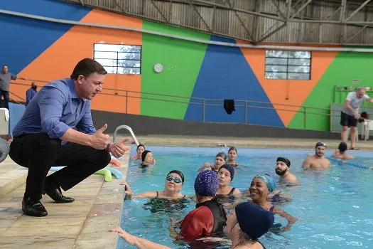 Com reabertura das piscinas, São Bernardo inicia projeto de natação no Baetão