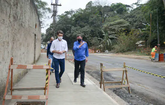 Recuperação da Estrada Marco Polo atinge 25% de obras executadas