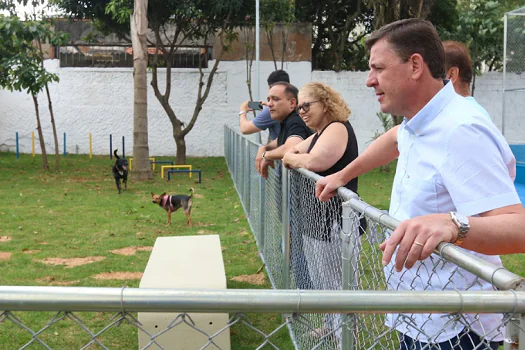 Na Paulicéia, prefeito Orlando Morando entrega 57ª Praça-Parque de São Bernardo