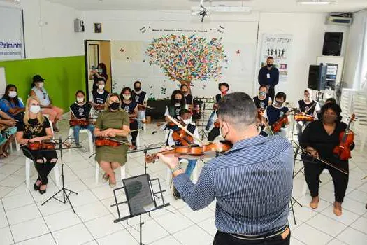 São Bernardo retoma projeto para formação da orquestra mirim municipal