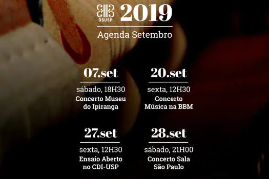 OSUSP inicia programação de setembro com concerto no Museu do Ipiranga