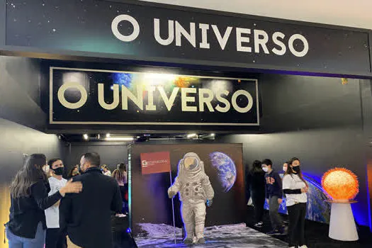 Internacional Shopping recebe exposição “O Universo”