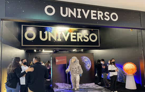 Internacional Shopping recebe exposição “O Universo”