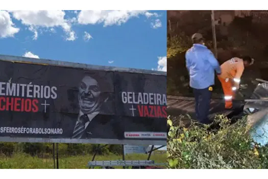 MPF investiga retirada de outdoor com críticas a Bolsonaro em Pau dos Ferros (RN)