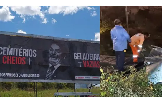 MPF investiga retirada de outdoor com críticas a Bolsonaro em Pau dos Ferros (RN)