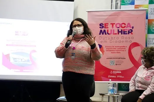 Programação do ‘Outubro Rosa’ de Diadema busca fortalecer luta contra o câncer de mama