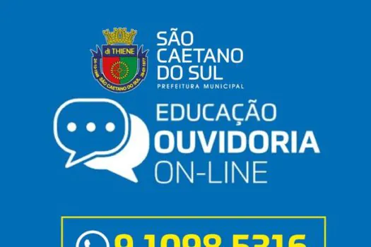 São Caetano lança Ouvidoria Online da Educação