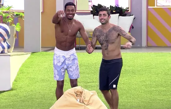 Paulo André e Pedro Scooby vencem a prova do líder do “BBB 22”