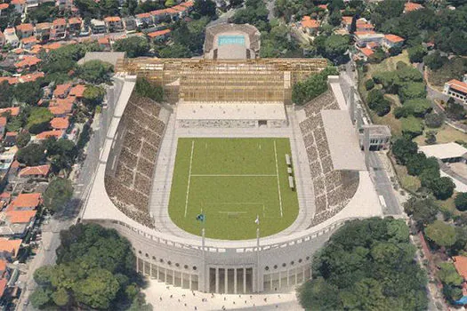 Entra em campo o projeto do novo Pacaembu